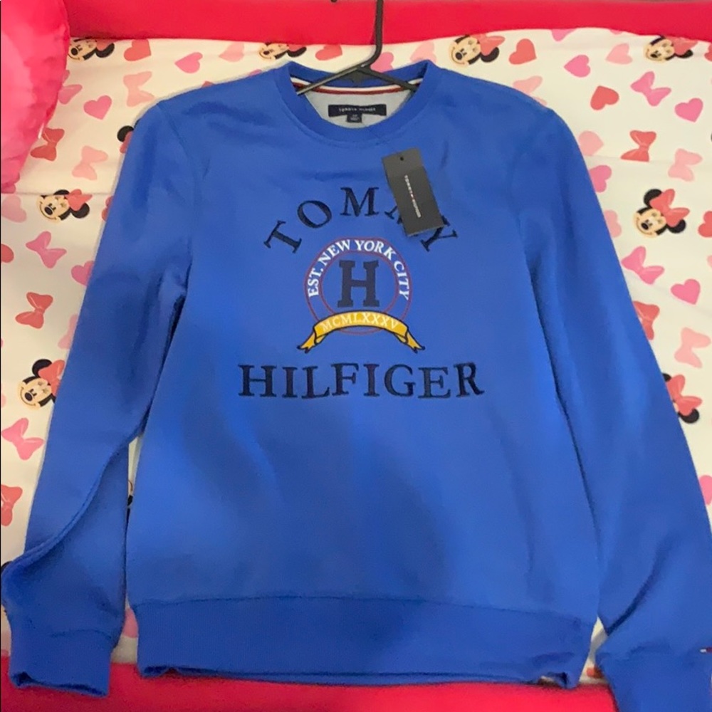 Blue Tommy Hilfiger sweater